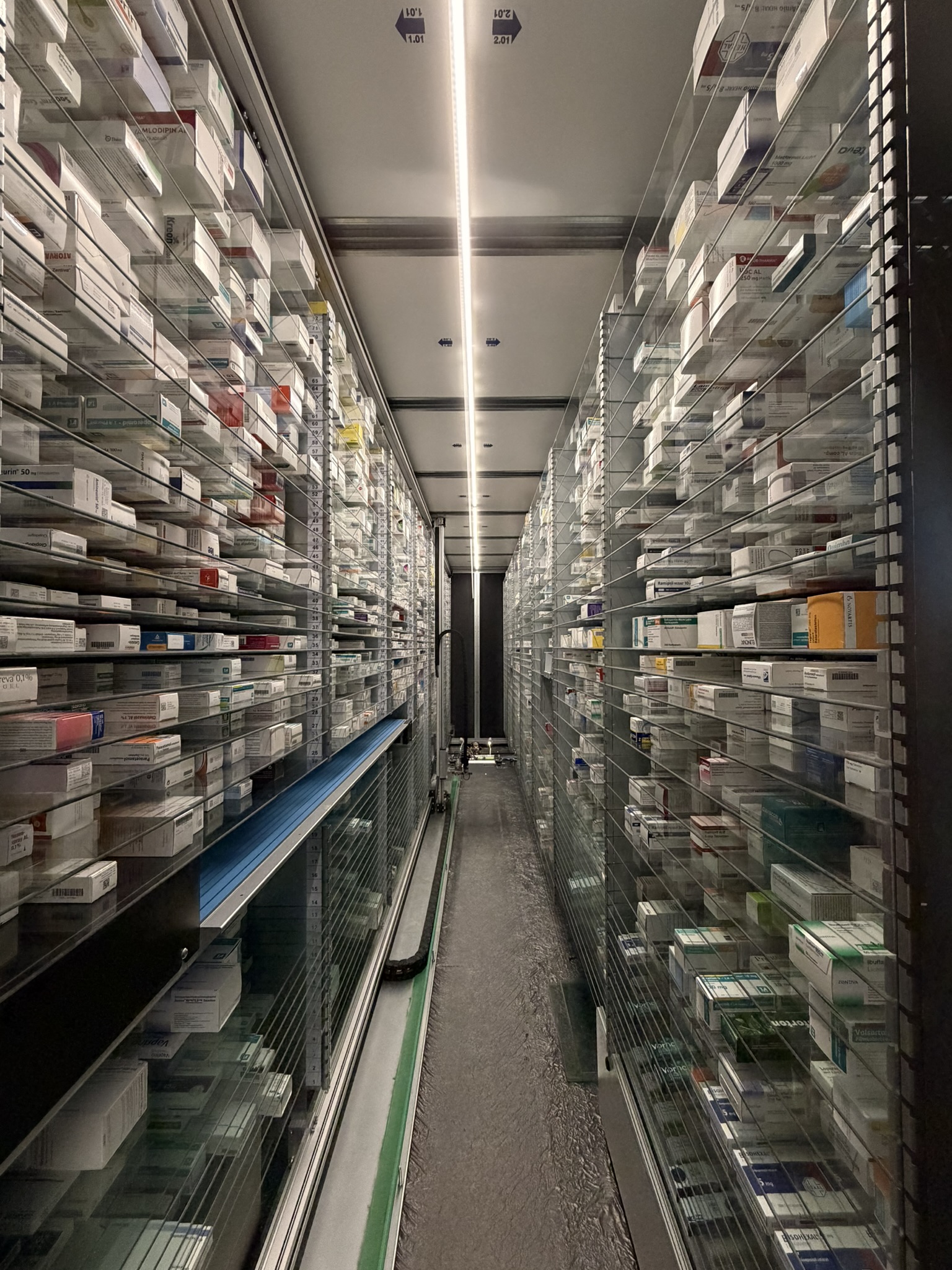 Neues Kommissioniersystem in der Stern Apotheke